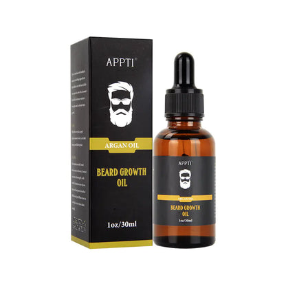 Beard Growth Oil with Microneedle Roller